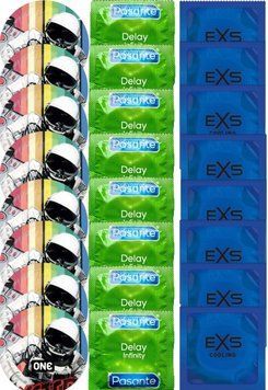 Набір 24 шт ONE Extreme Ribs + Delay Infinity + EXS Cooling SOS7425 фото