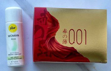 Комплект Olo Red Gold + лубрикант pjur Woman Aloe (30 мл) SOS4062 фото