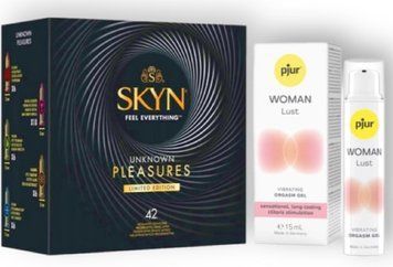 SKYN Pleasures, 42 шт + pjur Woman Lust 15 мл SOS6934 фото