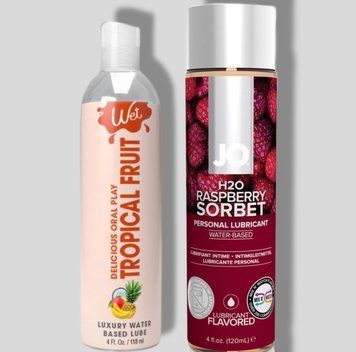 Wet Oral Play Tropical Explosion (118 мл) + JO Raspberry Sorbet (120 мл) LB1014 фото