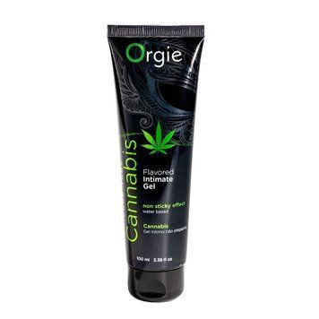 Лубрикант на водной основе Orgie Lube Tube Cannabis, 100 мл, съедобный, с маслом семян конопли SX1511 фото