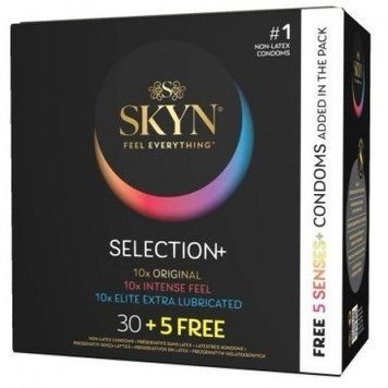 SKYN Selection 30 шт + 5 of 5 Senses &mdash; набір для нових відчуттів (35 шт) SOS11875 фото