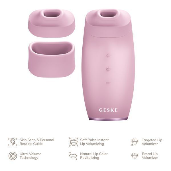 Устройство для увеличения объема губ GESKE Lip Volumizer&Booster 6в1 pink HB0412 фото