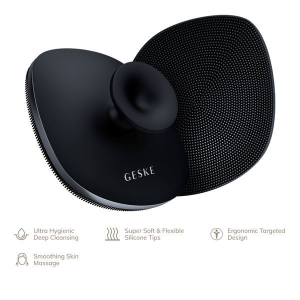 Щетка для тела GESKE Body Brush 4в1 black HB0341 фото
