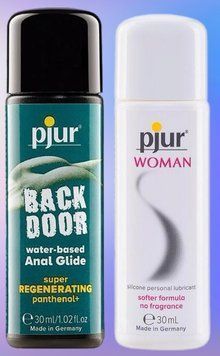 Набор лубрикантов pjur backdoor Regenerating 30 мл + pjur Woman 30 мл LB501 фото