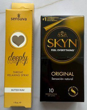Комплект SKYN Original 10 шт + Спрей для оральных ласк Sensuva Deeply Love You Butter Rum (29 мл) SOS1411 фото