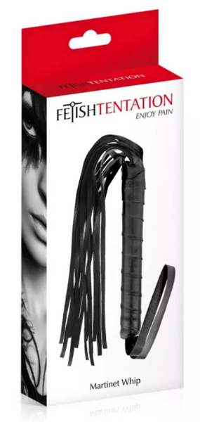 Флогер на 13 хвостов Fetish Tentation Soft Whip 13 Tails, черный SO3733 фото