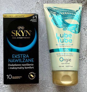 Набор SKYN Extra Lube (10 шт.) + Лубрикант LUBE TUBE COOL, 150 мл ORGIE SOS2361 фото