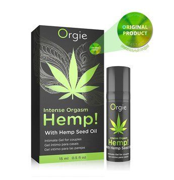 Рідкий вібратор Intense Orgasm Hemp!, 15 мл ST23 фото