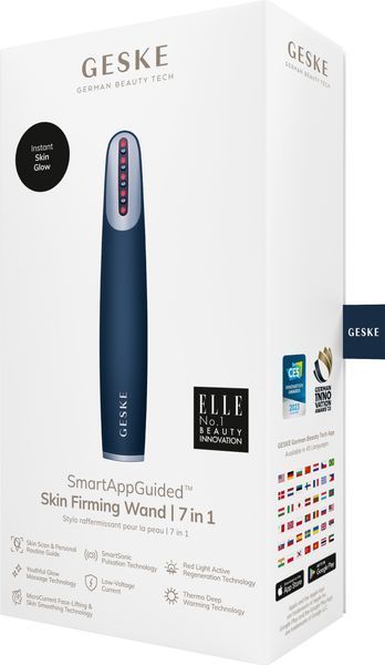Устройство для укрепления и тонизации кожи лица GESKE Skin Firming Wand 7в1 midnight HB0431 фото
