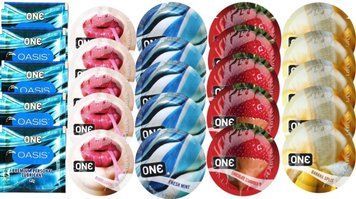 Набор из 25 шт One Oasis Premium + ONE Bubblegum  + ONEFreshMint + ONEChocolateStrawberry + ONEBanana SOS8482 фото