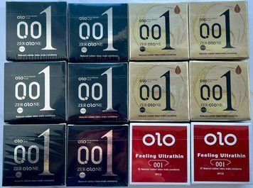 Набор OLO Feeling Ultrathin 001 + OLO Лед и Пламя + OLO возбуждающие 36 штук SOS3763 фото