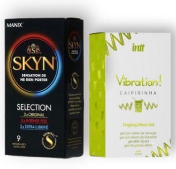 Skyn Selection 9 шт + Intt Vibration Caipirinha (15 мл) SOS6842 фото
