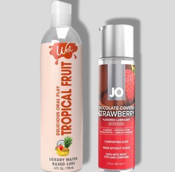 Wet Oral Play Tropical Explosion (118 мл) + JO Chocolate Covered Strawberry (60 мл) LB1015 фото