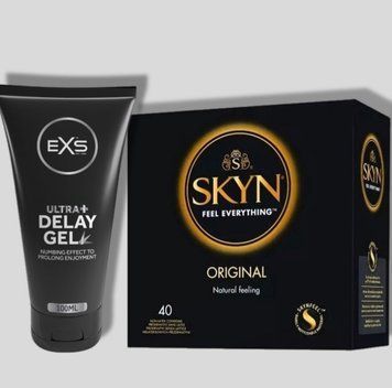 SKYN Original, 40 шт + Пролонгатор EXS Delay Gel Ultra+ 100ml SOS5232 фото