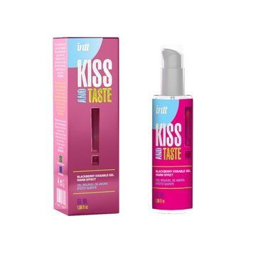 Массажный гель Intt KISS AND TASTE! (55 мл) со вкусом ежевики SX2660 фото