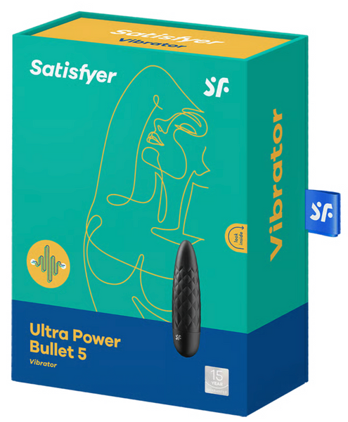 Мини-вибратор Satisfyer Ultra Power Bullet 5 (черный) SO5431 фото