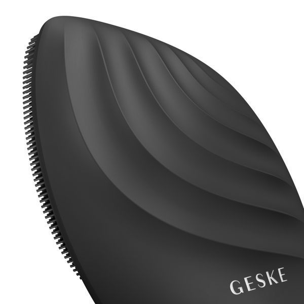 Электронная ультразвуковая щетка для лица GESKE Sonic Facial Brush 5в1 gray HB0064 фото