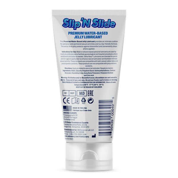 Лубрикант на водной основе Swiss Navy Slip'N Slide Premium Jelly 150 мл SX1344 фото