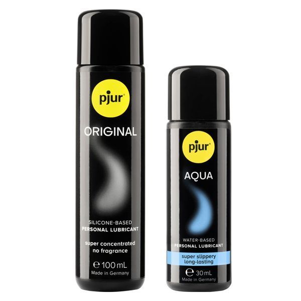 Юбилейный набор лубрикантов pjur 30th Anniversary Gift Set: Original 100 мл и Aqua 30 мл SX2799 фото