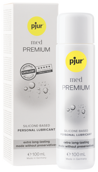 pjur med PREMIUM &mdash; Медицинский силиконовый лубрикант для сверхчувствительной кожи и склонных к аллергии людей, 100 мл. PJ10780 фото