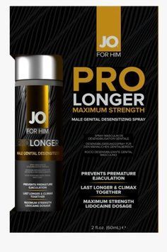 Пролонгатор System JO Prolonger Spray with Lidocaine 60 мл ST60 фото
