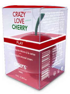 Возбудительный бальзам для сосков EXSENS Crazy Love Cherry (8 мл) &mdash; со вкусом вишни и охлаждающим эффектом SO3334 фото