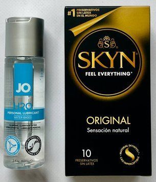 Комплект Skyn Original 10 шт + Лубрикант  System JO H2O ORIGINAL (60 мл) SOS2994 фото