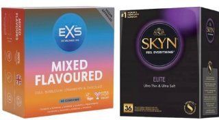 Набор с SKYN Elite (36 шт) + EXS Mixed Flavoured 48 шт SOS8005 фото