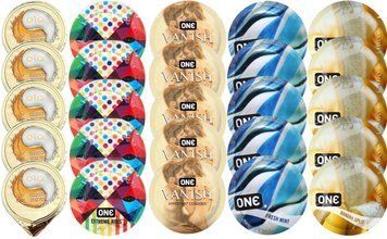Набор из OLO Ice Durable + ONERibs + ONE Vanish + ONE Mint + ONEBanana SOS8695 фото