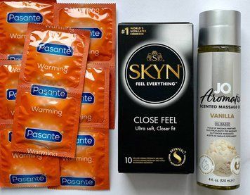 Комплект 20 шт Skyn Close Feel - Pasante Warming  + System JO Aromatix Vanilla 120 мл SOS1662 фото