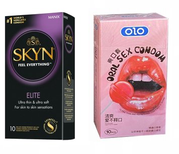 Skyn Elite 10 штук ( ультратонкі ) + OLO Oral candy 10 штук SOS21 фото