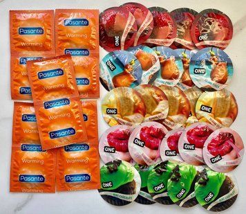 Набір 35 штук ONE Flavor Waves, Studs, Ribs - PASANTE Warming  SOS1462 фото