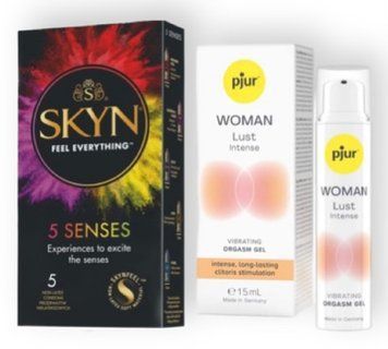 SKYN 5 Senses + pjur Woman Lust Intense 15 мл SOS6977 фото