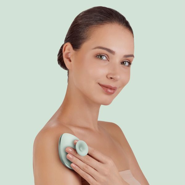 Щетка для тела GESKE Body Brush 4в1 green HB0343 фото