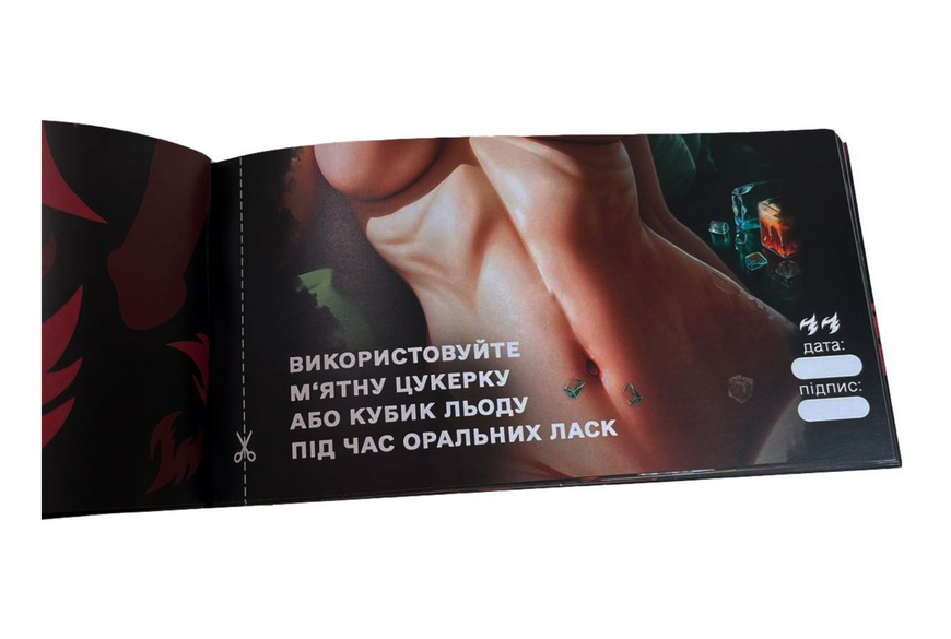 Чековая книга секс желаний. Новый уровень (50 чеков) PR-002 фото