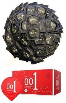 Комплект: SKYN ORIGINAL 50 шт. + OLO збуджуючі 10 шт. SOS11236 фото