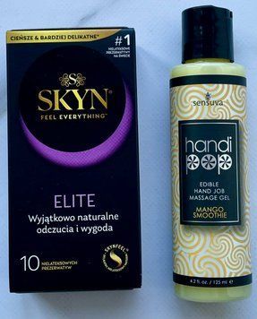 Набір SKYN Elite 10 шт - Лубрикант Sensuva Handipop Mango Smoothie (125 мл)  SOS3373 фото