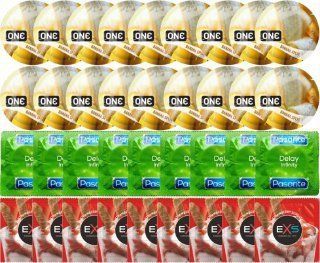 Набір 36 шт ONE Banana Split + Pasante Delay Infinity + EXS STRAWBERRY SUNDAE SOS7626 фото