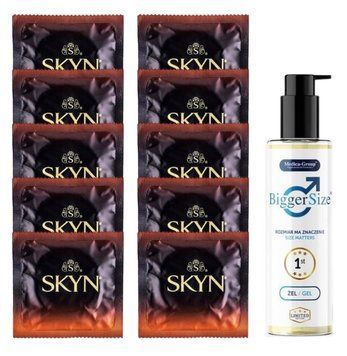 Комплект Skyn Warming 10 шт + Medica‑Group Bigger Size Gel (150 мл) SOS14449 фото