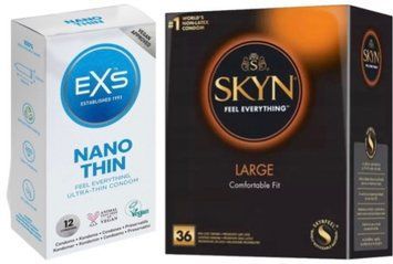 Набор с SKYN Large, 36 шт + EXS NANO Thin 12 шт SOS7907 фото