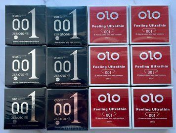 Набор OLO Feeling Ultrathin 001 + OLO возбуждающий 36 штук SOS3765 фото