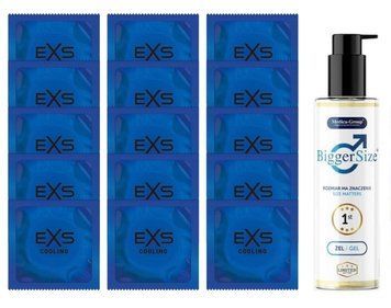 Комплект EXS Cooling 15 шт + Medica‑Group Bigger Size Gel (150 мл)  SOS14590 фото
