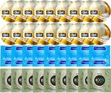 Набір 36 шт ONE Banana Split + Pasante Cooling + EXS Snug Fit SOS7688 фото