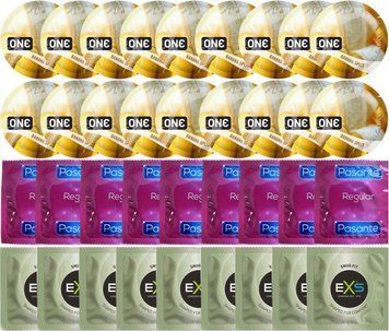 Набор 36 шт ONE Banana Split + Pasante Regular + EXS Snug Fit SOS7576 фото