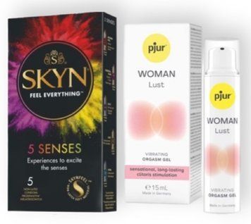 SKYN 5 Senses + pjur Woman Lust 15 мл SOS6978 фото