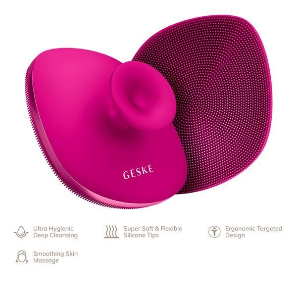 Щетка для тела GESKE Body Brush 4в1 magenta HB0344 фото