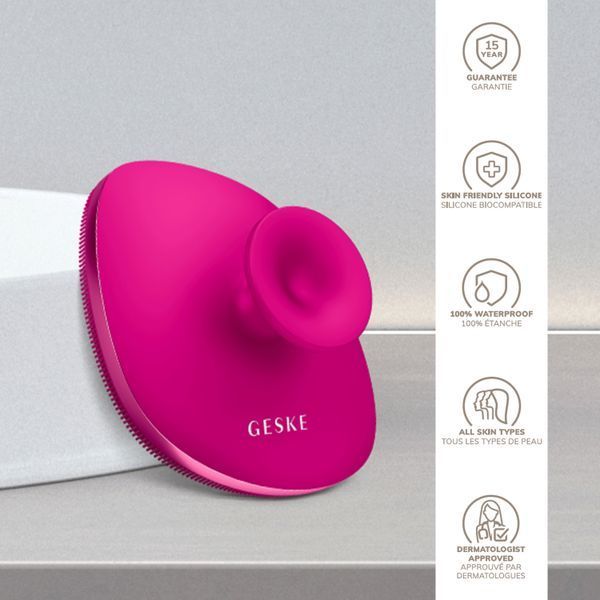 Щетка для тела GESKE Body Brush 4в1 magenta HB0344 фото