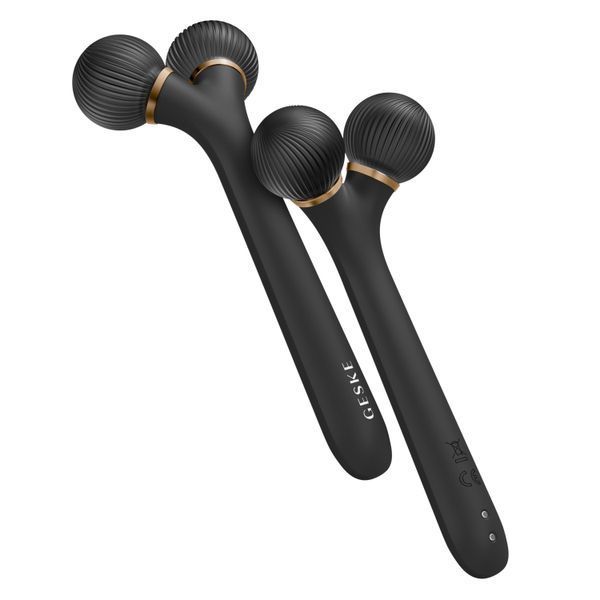 Электронный ультразвуковой ролик для лица GESKE Sonic Facial Roller 4в HB0174 фото
