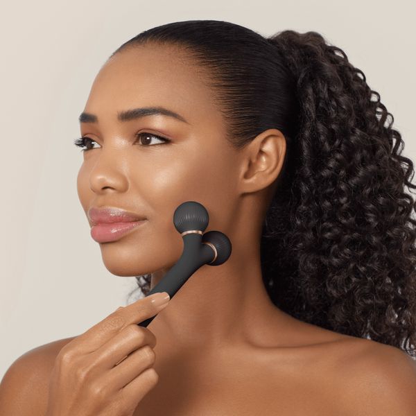 Электронный ультразвуковой ролик для лица GESKE Sonic Facial Roller 4в HB0174 фото